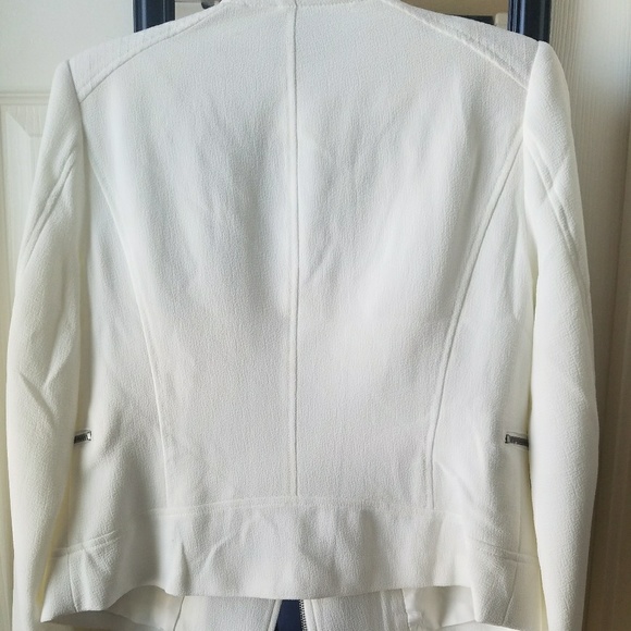 Collarless Moto Jacket - Picture 5 of 8